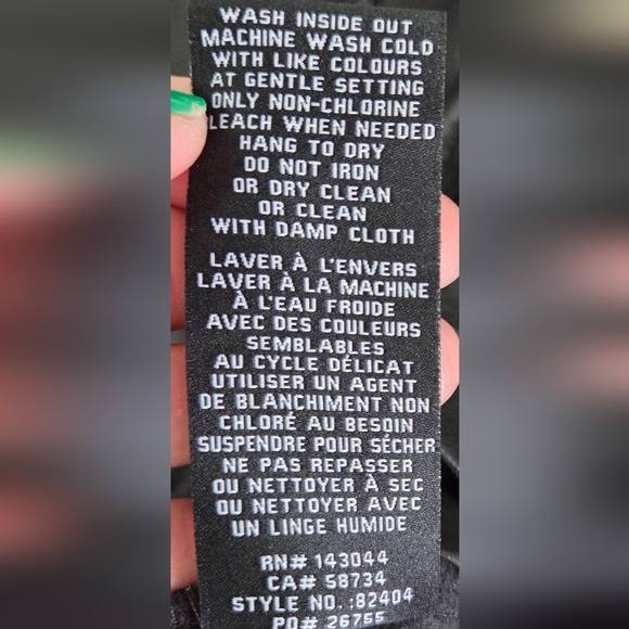 7 For All Mankind Womens Faux Leather High-Rise Pintuck Flare Pants Size M Black - Picture 12 of 12